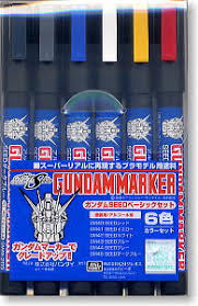 Gundam Marker Set - Seed Basic Set